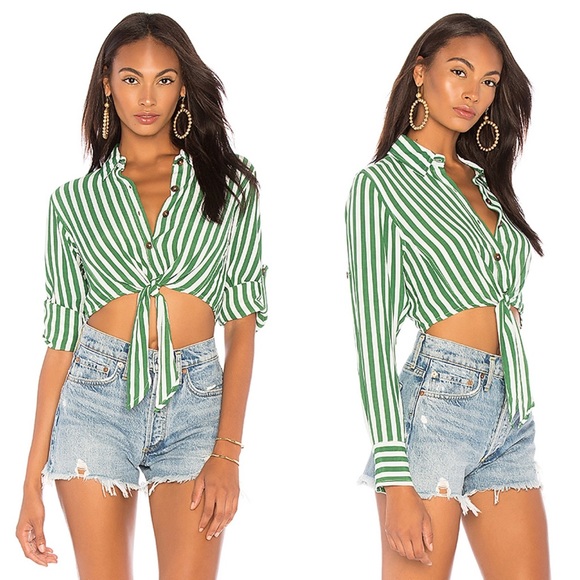 Faithfull the Brand Beau Rivage Zeus Stripe Top - Picture 8 of 8